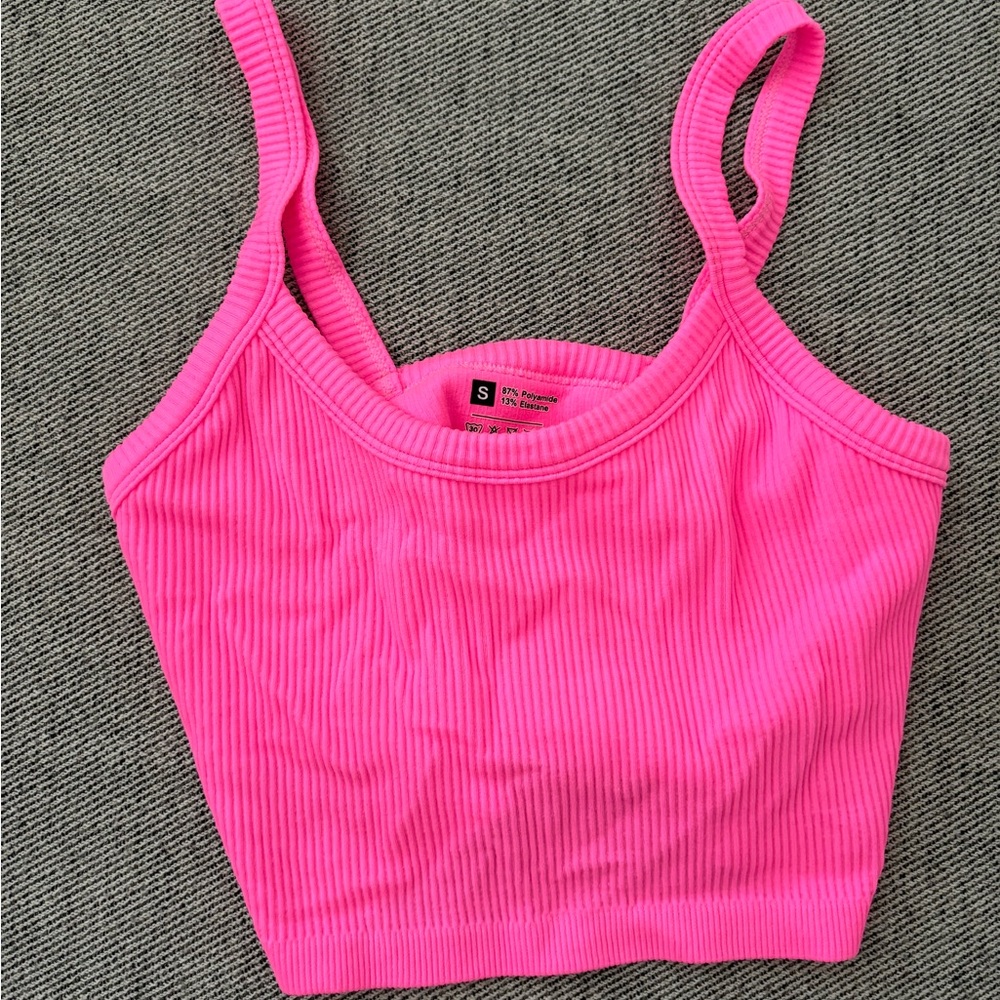 Neon Pink Tank